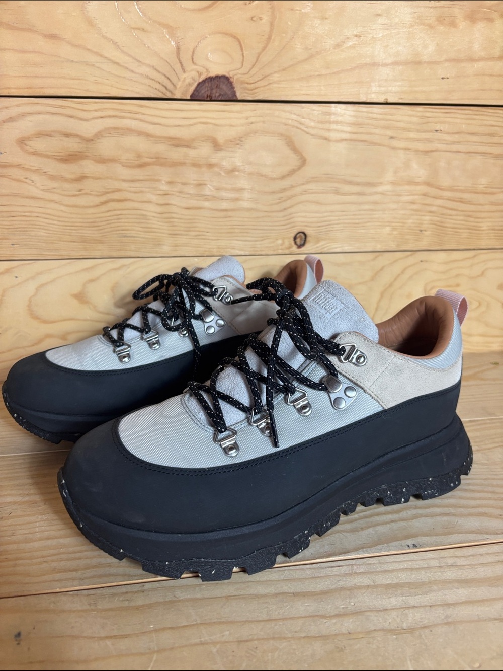 NEO-D-HYKER e01 Waterproof Fabric/Suede Walking Sneakers size 8.5 - Picture 2 of 10